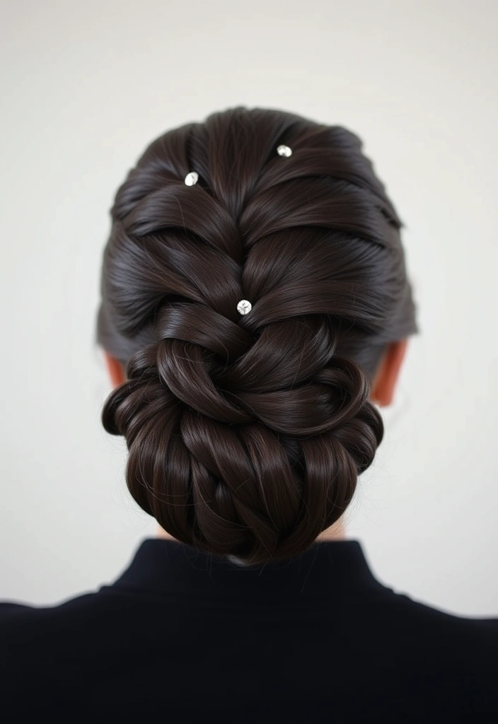 30 Stunning Bun Hairstyles That’ll Make You the Star of Every Event! - 3. Braided Bun