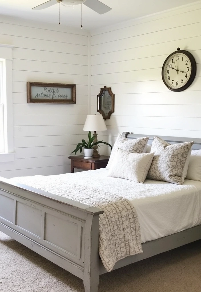 23 Unique Stylish Modern Bedroom Ideas That'll Make You Rethink Your Space! - 9. Farmhouse Charm