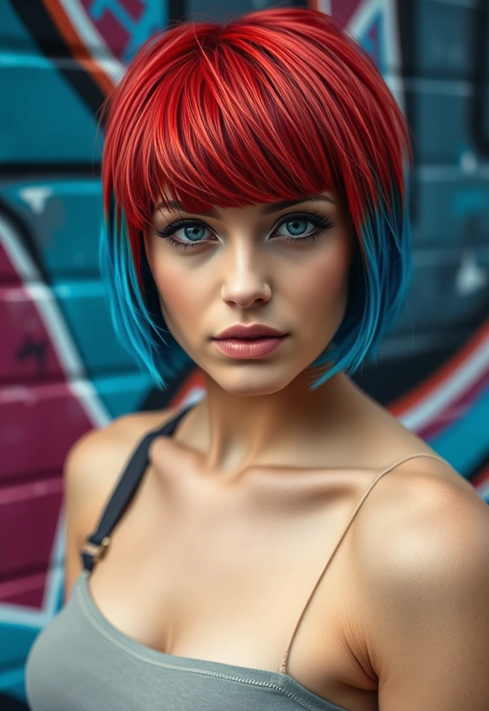 30 Stunning Shag Cut Ideas for Women That'll Make You Want to Book an Appointment NOW! - 2. Short Shag with Bangs