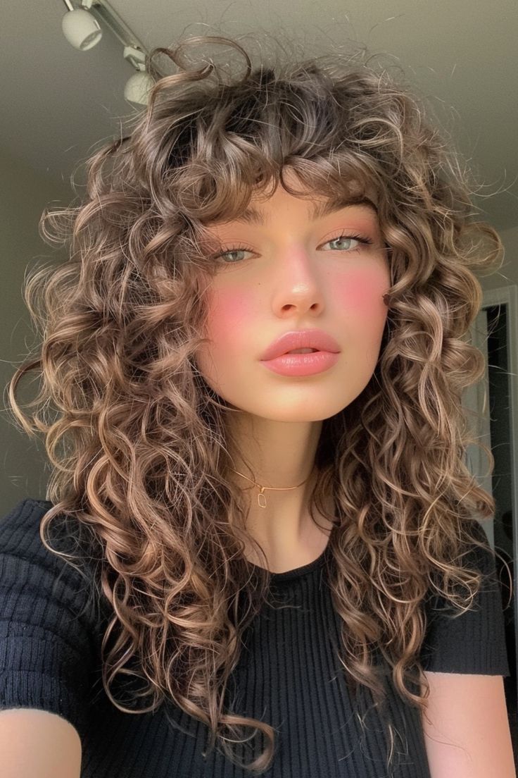 10 Best Curly Wolf Cut Ideas That'll Make You Want to Book Your Appointment ASAP! - Effortlessly Edgy