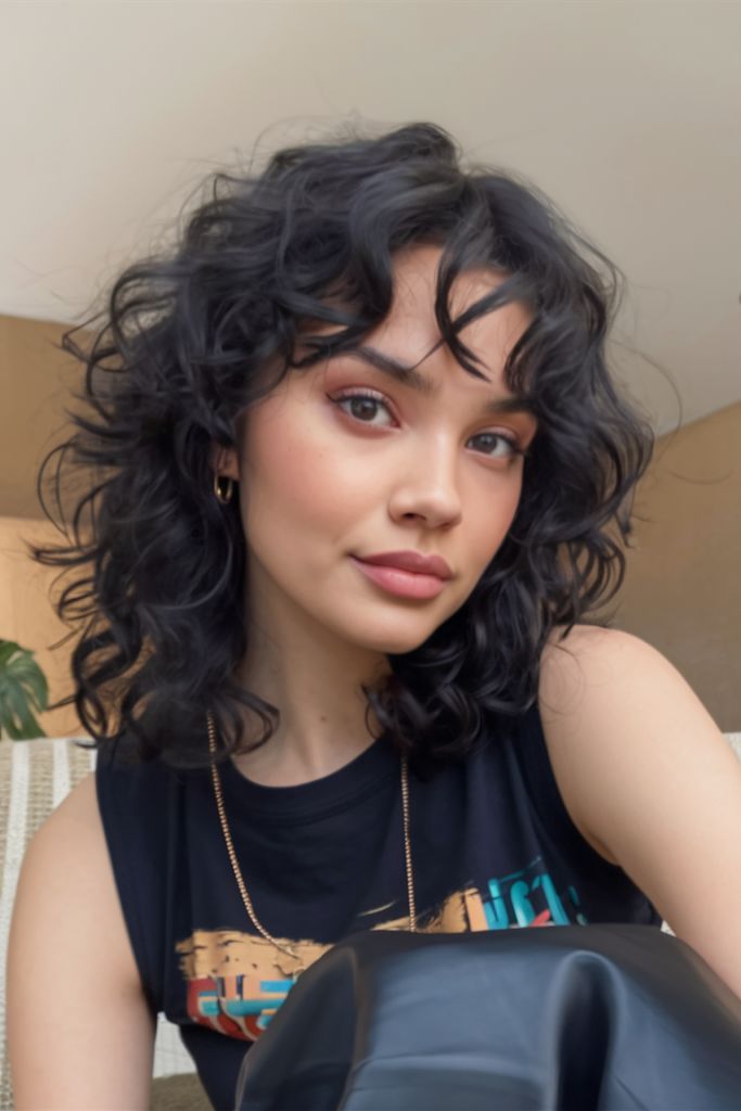 10 Best Curly Wolf Cut Ideas That'll Make You Want to Book Your Appointment ASAP! - Casual Chic