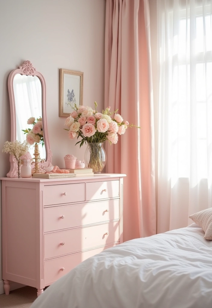 23 Best Paint Colors for Furniture That Will Transform Your Space! - 5. Soft Blush Pink