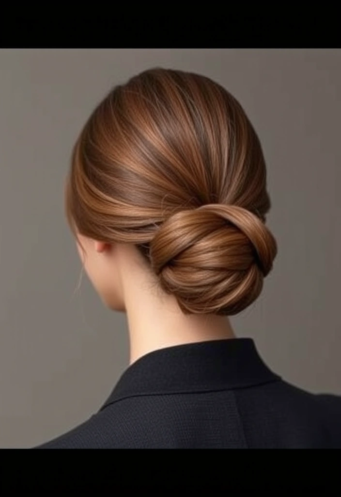 15 Fashionable Tucked Hairstyles That Will Turn Heads Everywhere! - 9. Tucked Chignon