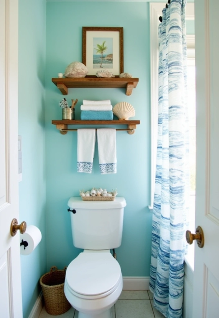 24 Best Paint Colors for a Small Bathroom That'll Make It Feel Spacious! - 2. Pale Blue