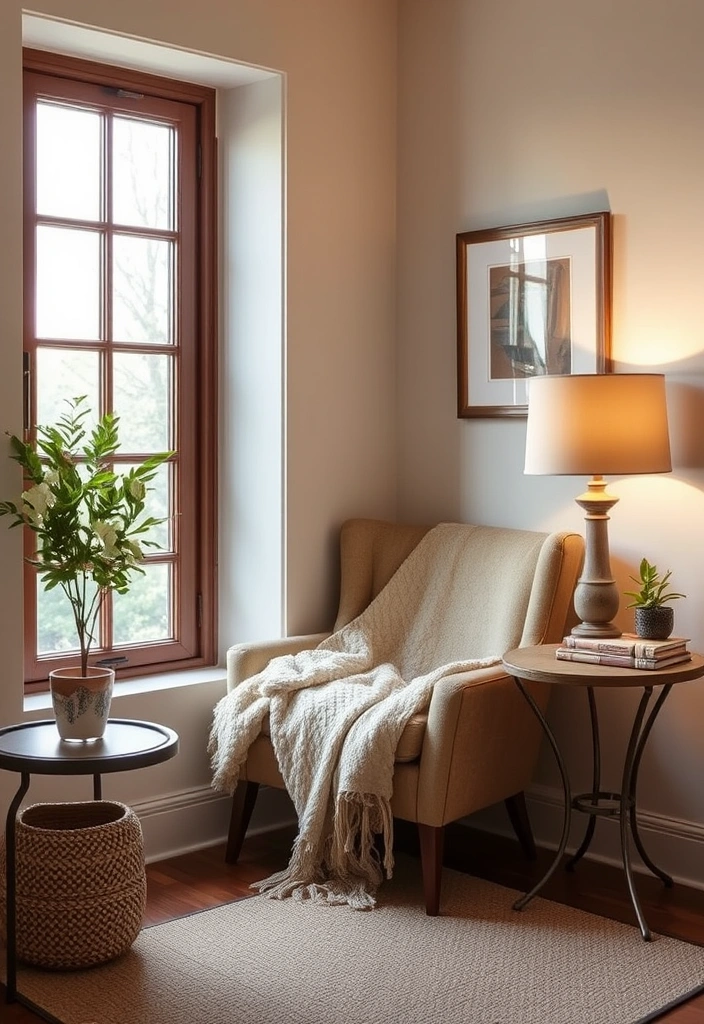 28 Genius Small Apartment Ideas to Maximize Space and Style - 11. Create a Cozy Nook