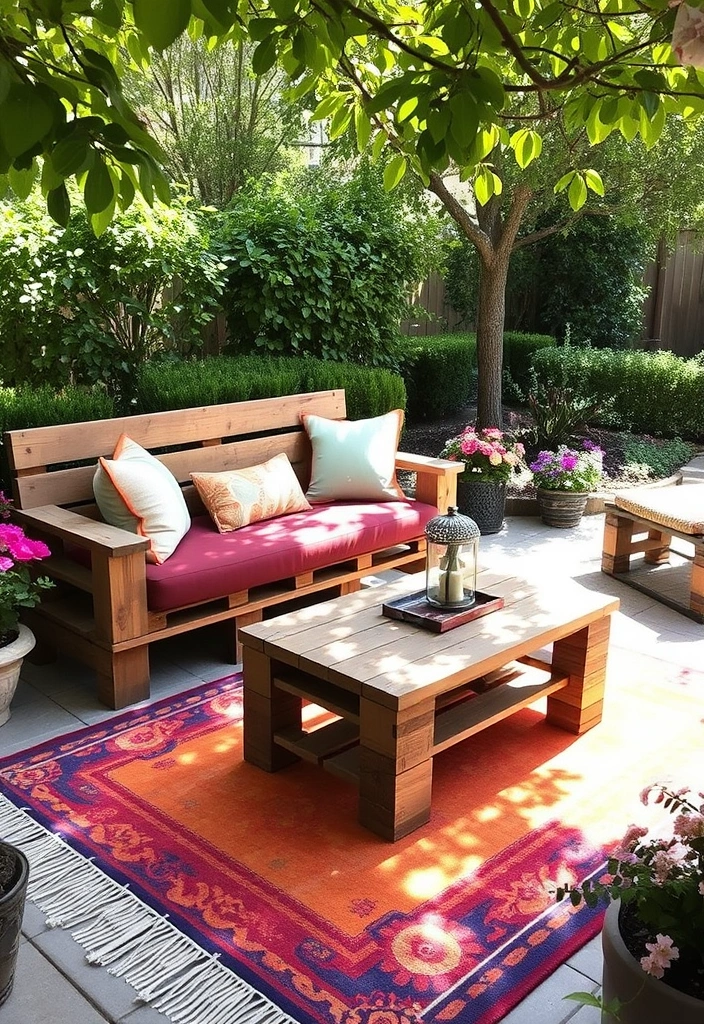 20 Stunning Back Patio Ideas on a Budget That Will Transform Your Outdoor Space! - 2. DIY Pallet Furniture