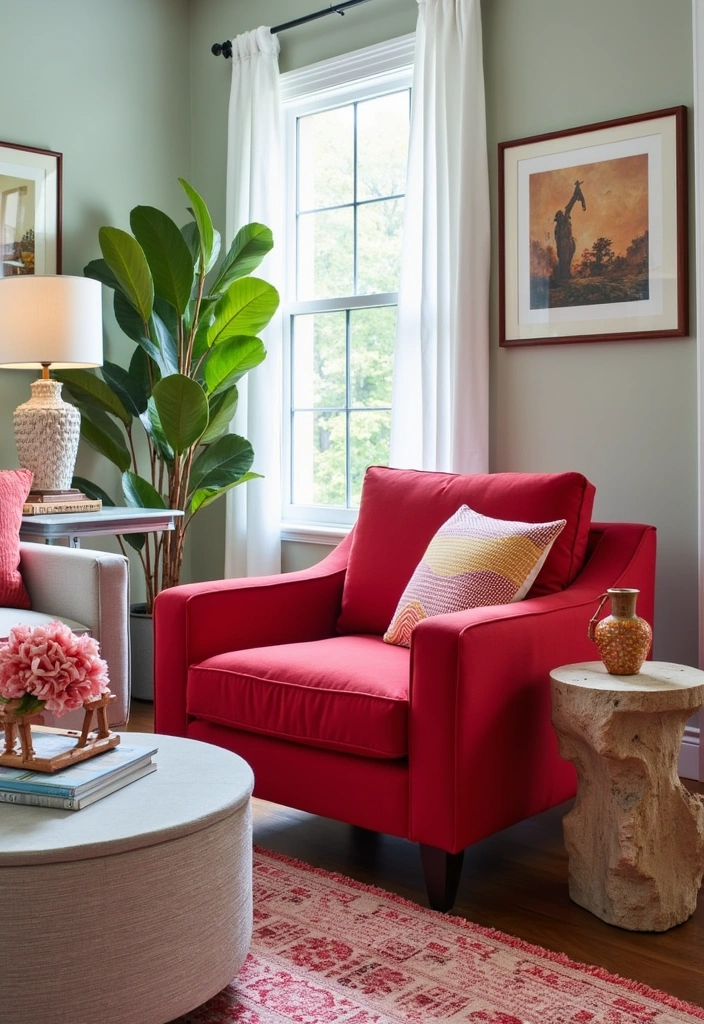 23 Best Paint Colors for Furniture That Will Transform Your Space! - 20. Bright Cherry Red