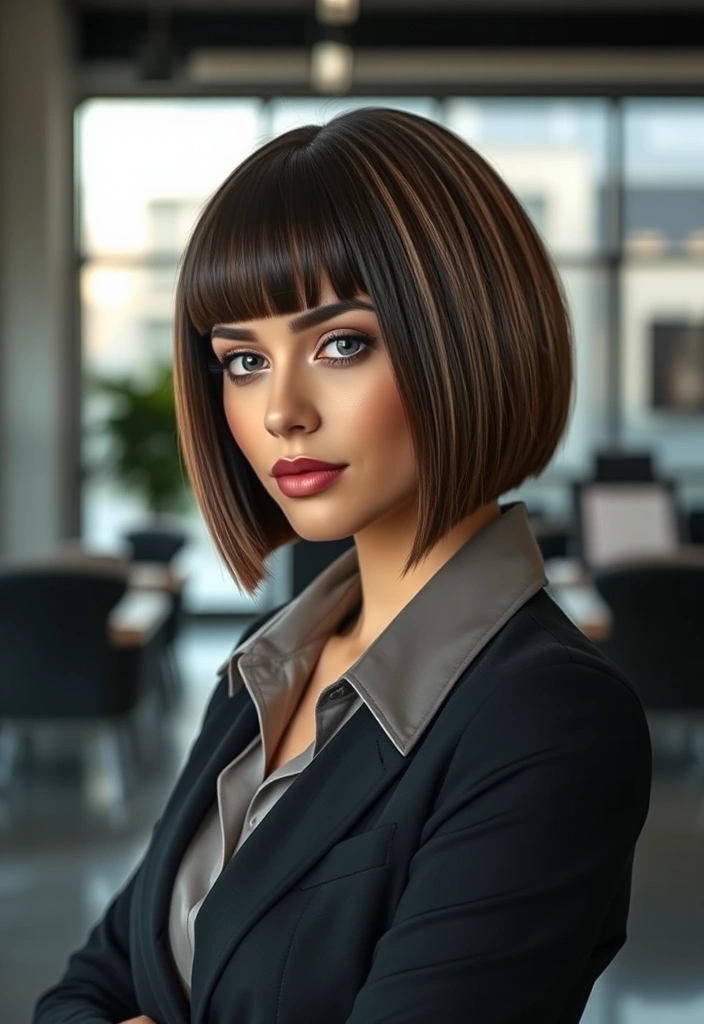 20 Fashion-Forward Haircuts for Thin Hair That Will Transform Your Look! - 4. Blunt Bob