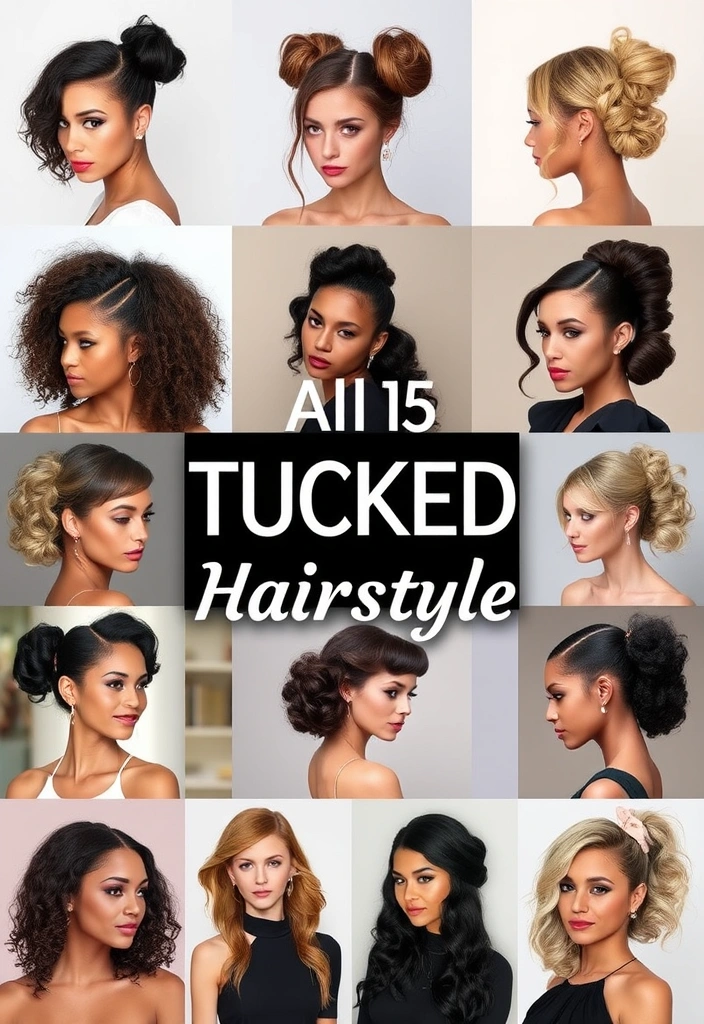 15 Fashionable Tucked Hairstyles That Will Turn Heads Everywhere! - Conclusion