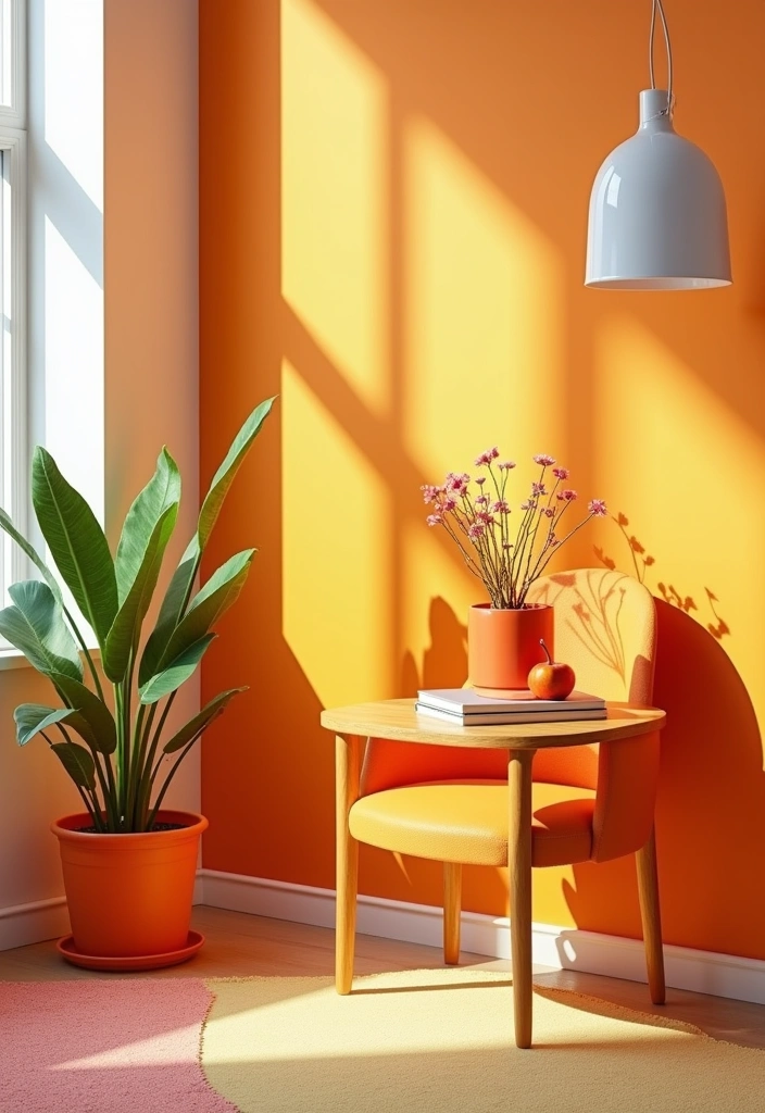 23 Best Paint Colors for Furniture That Will Transform Your Space! - 23. Bright Tangerine