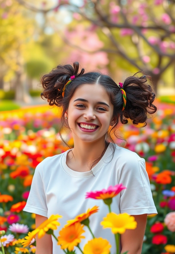 30 Playful Curly Hair Ideas That'll Make Everyone Envy Your Curls! - 12. Curly Pigtails