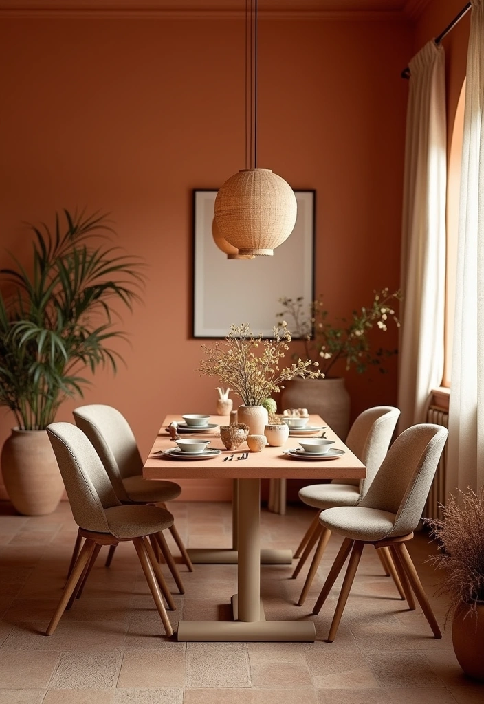 23 Best Paint Colors for Furniture That Will Transform Your Space! - 16. Earthy Terracotta