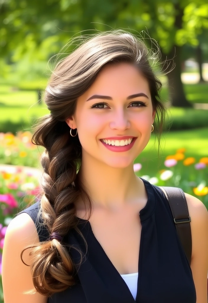 18 Cute Haircuts That Will Transform Your Look (You Won't Believe #12!) - 18. Playful Side Braid