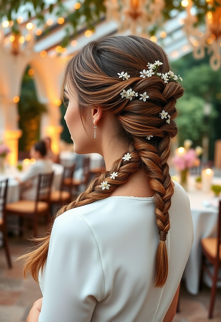 15 Celebrity Hairstyles Inspired by the Red Carpet (You Won't Believe #8!) - 12. Elegant Fishtail Braid