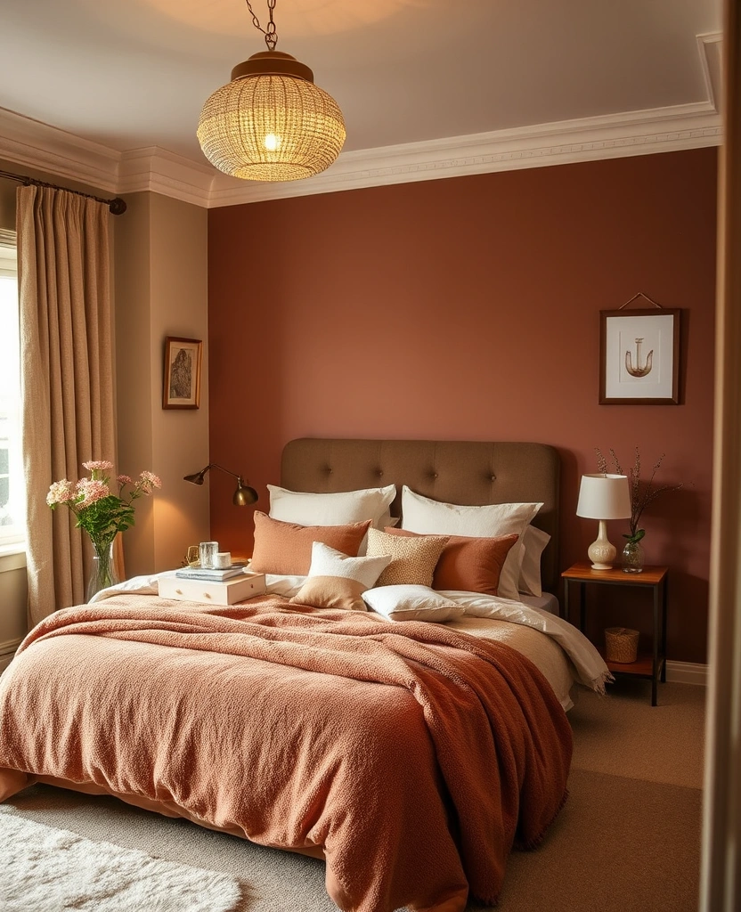 22 Romantic Bedroom Paint Colors That'll Make You Fall in Love Again! - 30. Soft Cocoa - Warm and Cozy