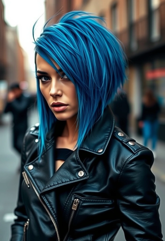 20 Classy 90’s Bob Haircut Ideas That'll Make You Want to Chop It All Off! - 11. The Edgy Bob