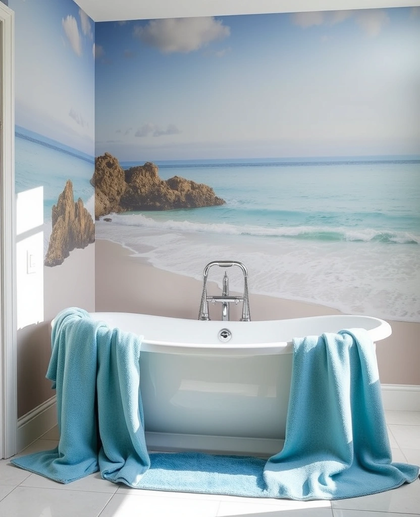 21 Cottagecore Room Wallpaper Ideas That'll Transform Your Space into a Fairytale! - 22. Serene Seascapes