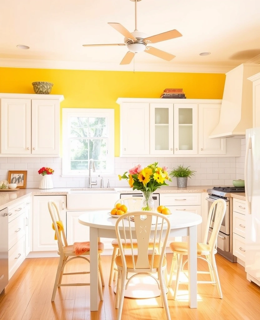 27 Stunning Paint Colors for Your Whole House That You’ll Absolutely Love! - 25. Bright Lemon Yellow