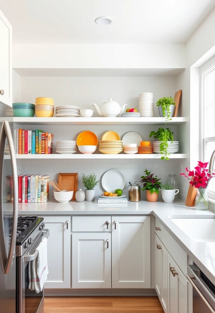 20 Clever Small Kitchen Ideas That Will Maximize Your Space Like Never Before! - 11. Open Shelving