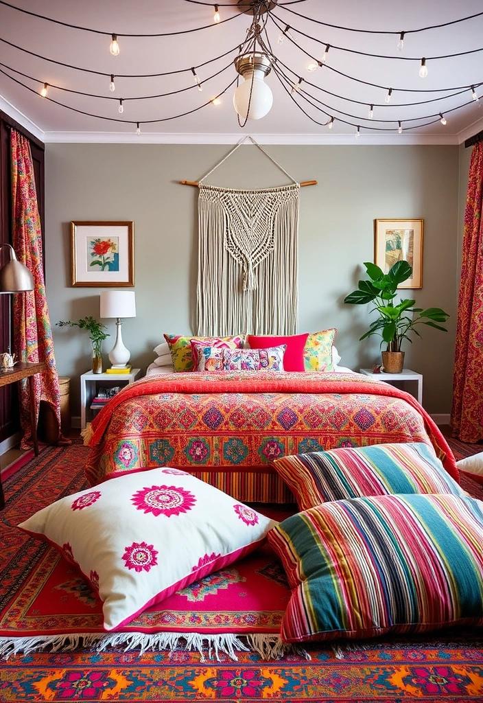 21 Cozy & Inspiring Guest Bedroom Ideas You’ll Want to Steal Right Now! - 4. Bohemian Bliss