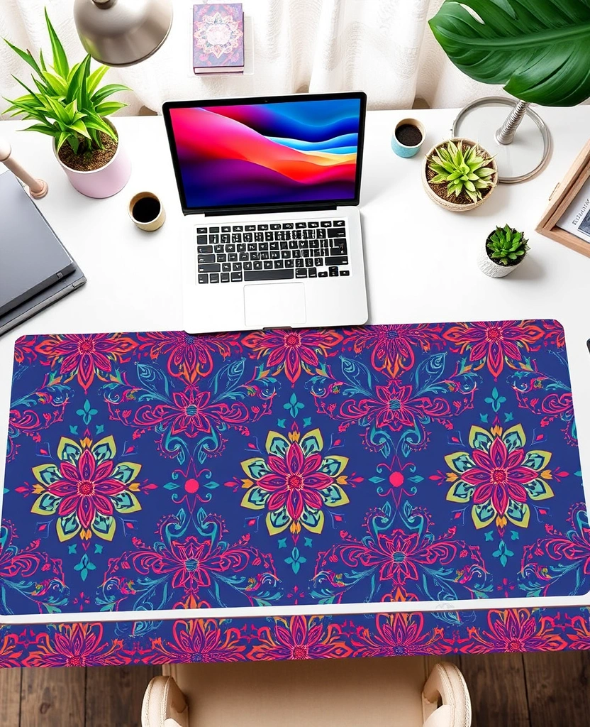 27 Office Decorations Ideas That'll Transform Your Workspace into a Creative Haven! - 30. Customizable Desk Mats