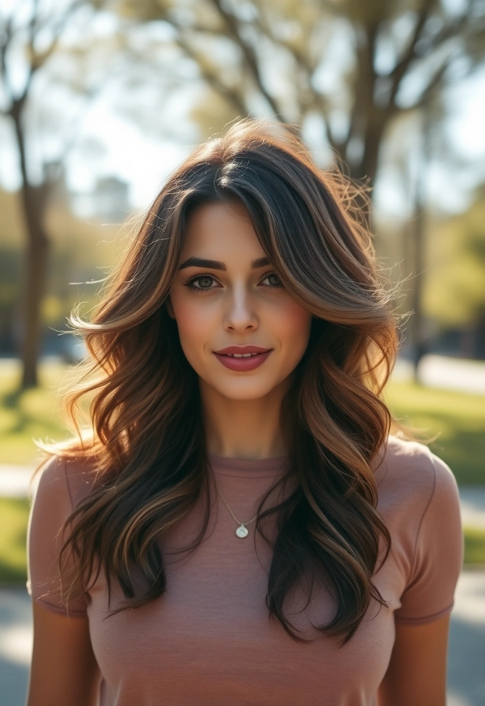 22 Stunning Hairstyles With Deep Wave Hair That Will Make You the Center of Attention! - 11. Layered Waves