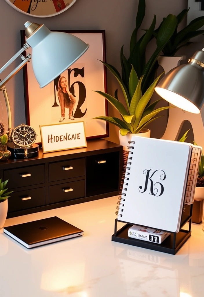 27 Office Decorations Ideas That'll Transform Your Workspace into a Creative Haven! - 7. Personalized Desk Items