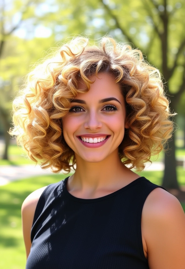 24 Edgy Short Haircuts That Will Make You Want to Chop It All Off! - 7. Curly Short Bob