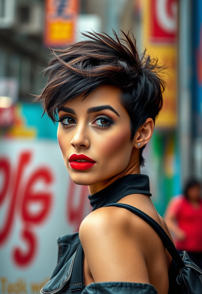 20 Hairstyles for Any and Every Hair Type That'll Transform Your Look Instantly! - 7. Textured Pixie Cut