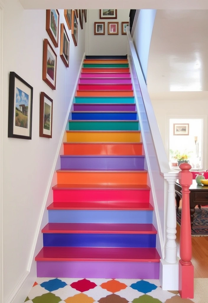 24 Enchanting British Cottage Interior Ideas That Will Make You Swoon! - 18. Whimsical Staircases