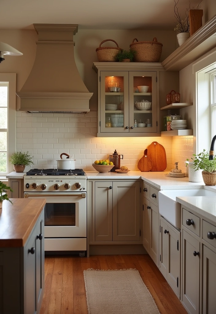 25 Stunning Paint Colors for Cherry Cabinets That Will Transform Your Kitchen! - 4. Warm Taupe