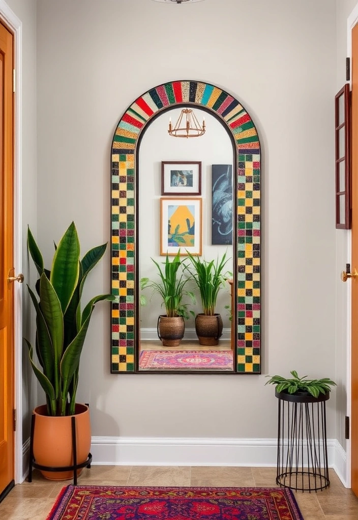 27 Vibrant Mexican Home Decor Ideas That Will Transform Your Space! - 8. Decorative Mirrors