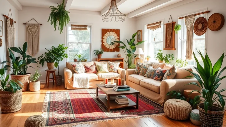 23 Inspiring Boho Living Room Ideas That Will Transform Your Space!