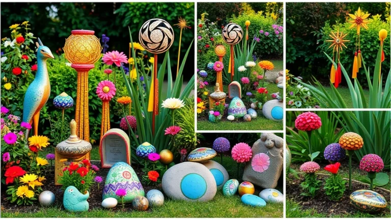 25 DIY Yard Art Ideas That’ll Transform Your Garden into a Masterpiece!