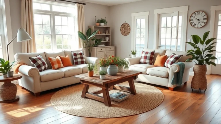 22 Charming Farmhouse Living Room Ideas That Will Steal Your Heart!