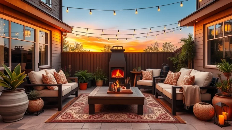 22 Cozy Patio Ideas That Will Transform Your Outdoor Space into a Relaxation Oasis!