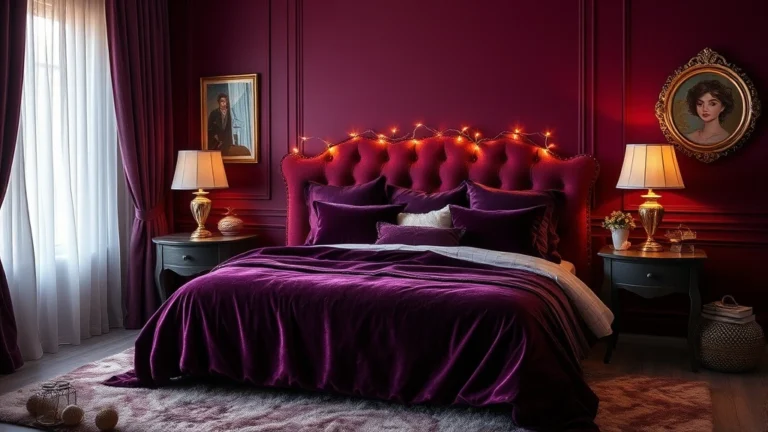 24 Moody Romantic Bedroom Ideas That’ll Make You Feel Like You’re in a Fairytale!